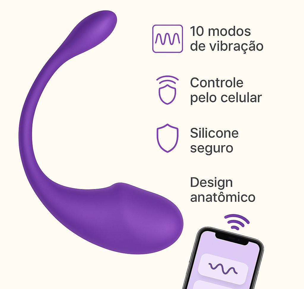 Vibrador com Controle por Aplicativo