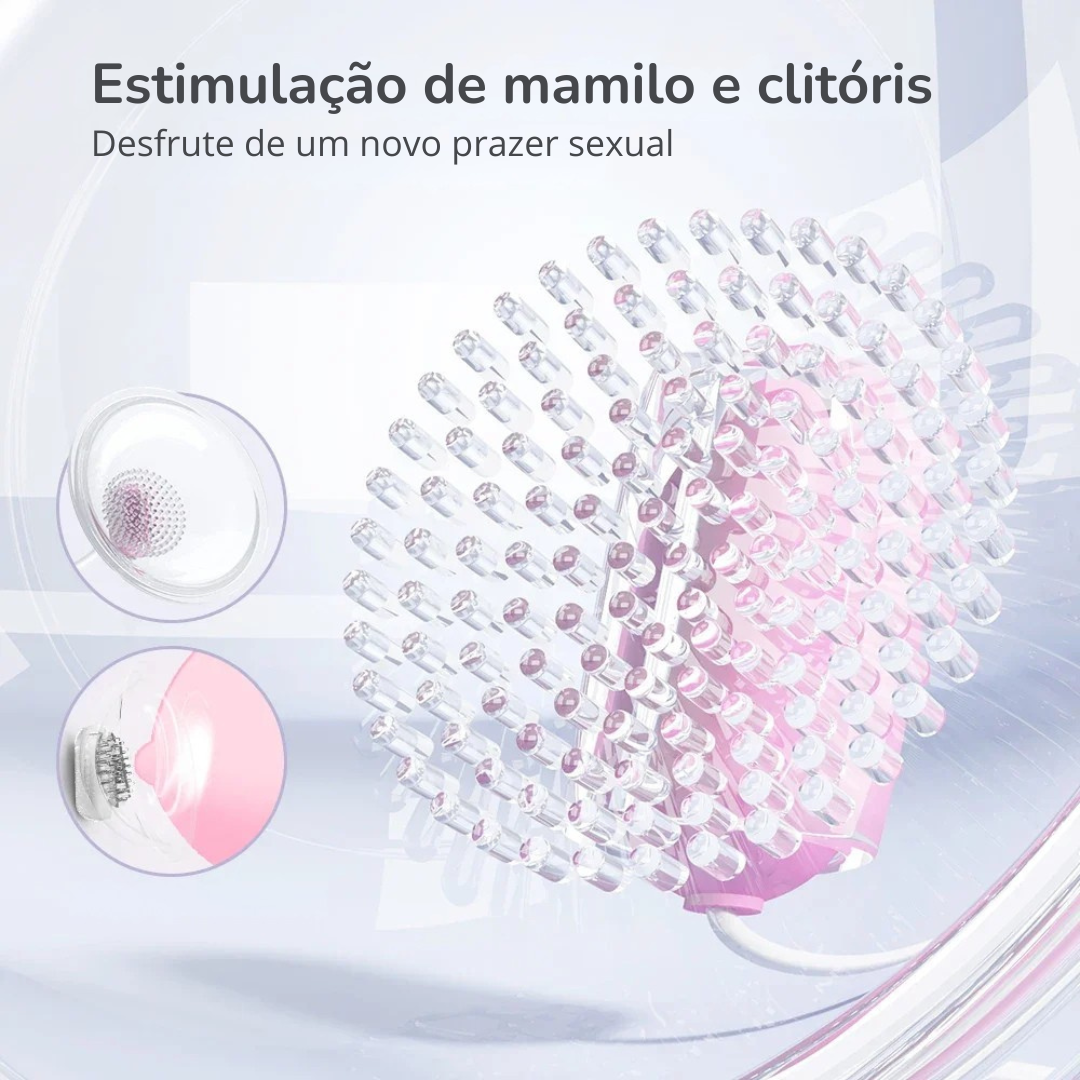 Massageador Estimulador com 10 Vibrações